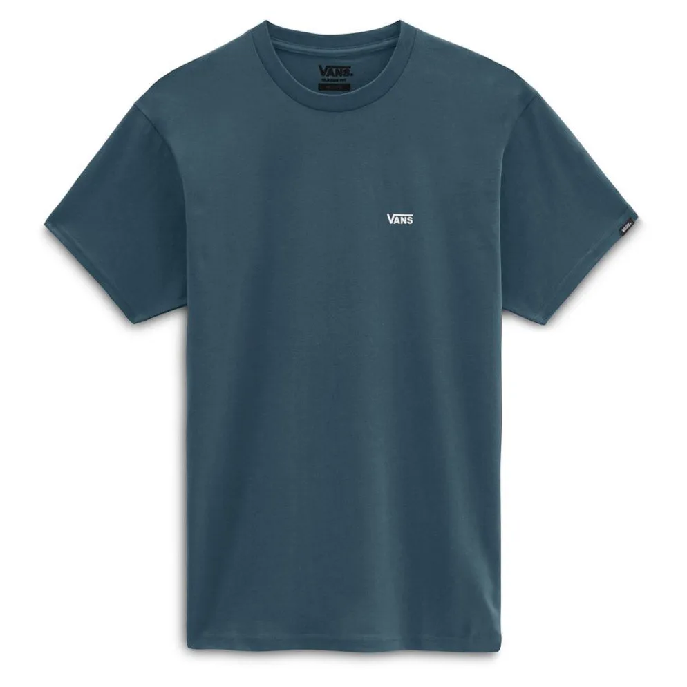 Vans Men's Left Chest Logo Tee - Teal/White