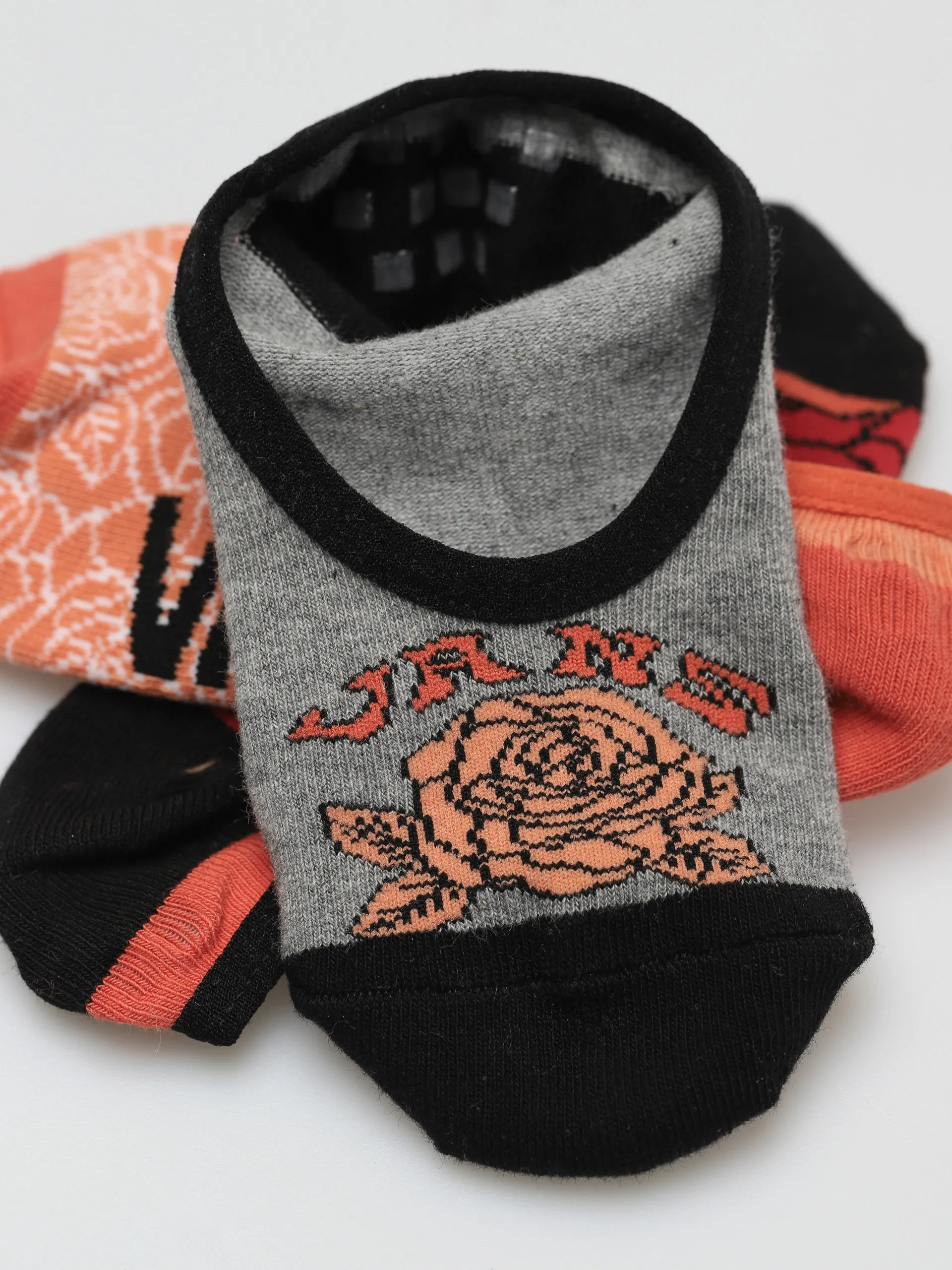 Vans Rose Tie Dye Canoodle JR Socks (sun baked)