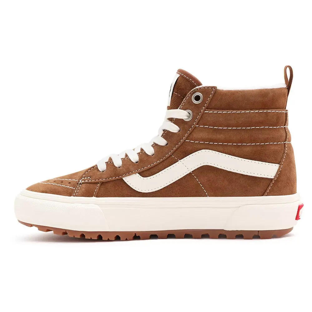 VANS Sk8-Hi MTE-1 Women's Shoes - Dachshund Brown Suede