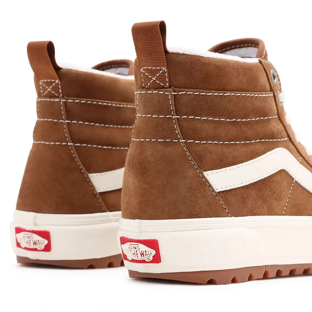 VANS Sk8-Hi MTE-1 Women's Shoes - Dachshund Brown Suede