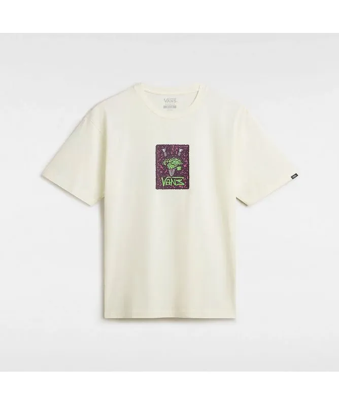 vans Visual Think Logo T-shirt | Cream VN000G4JFS8 at kular fashion