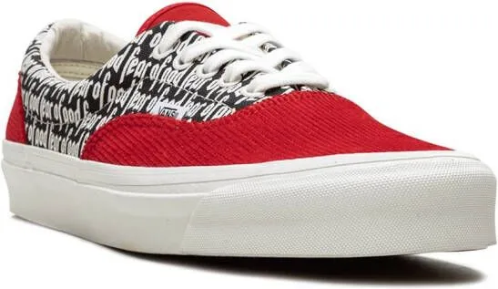 Vans x Fear of God Era 95 DX sneakers Red