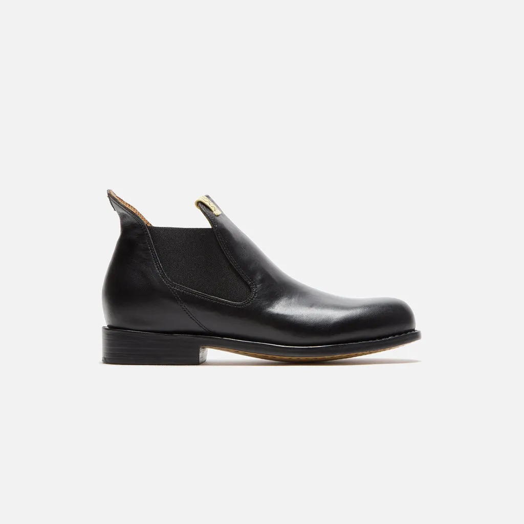 Visvim Gornergrat Mid-Folk Boot - Black