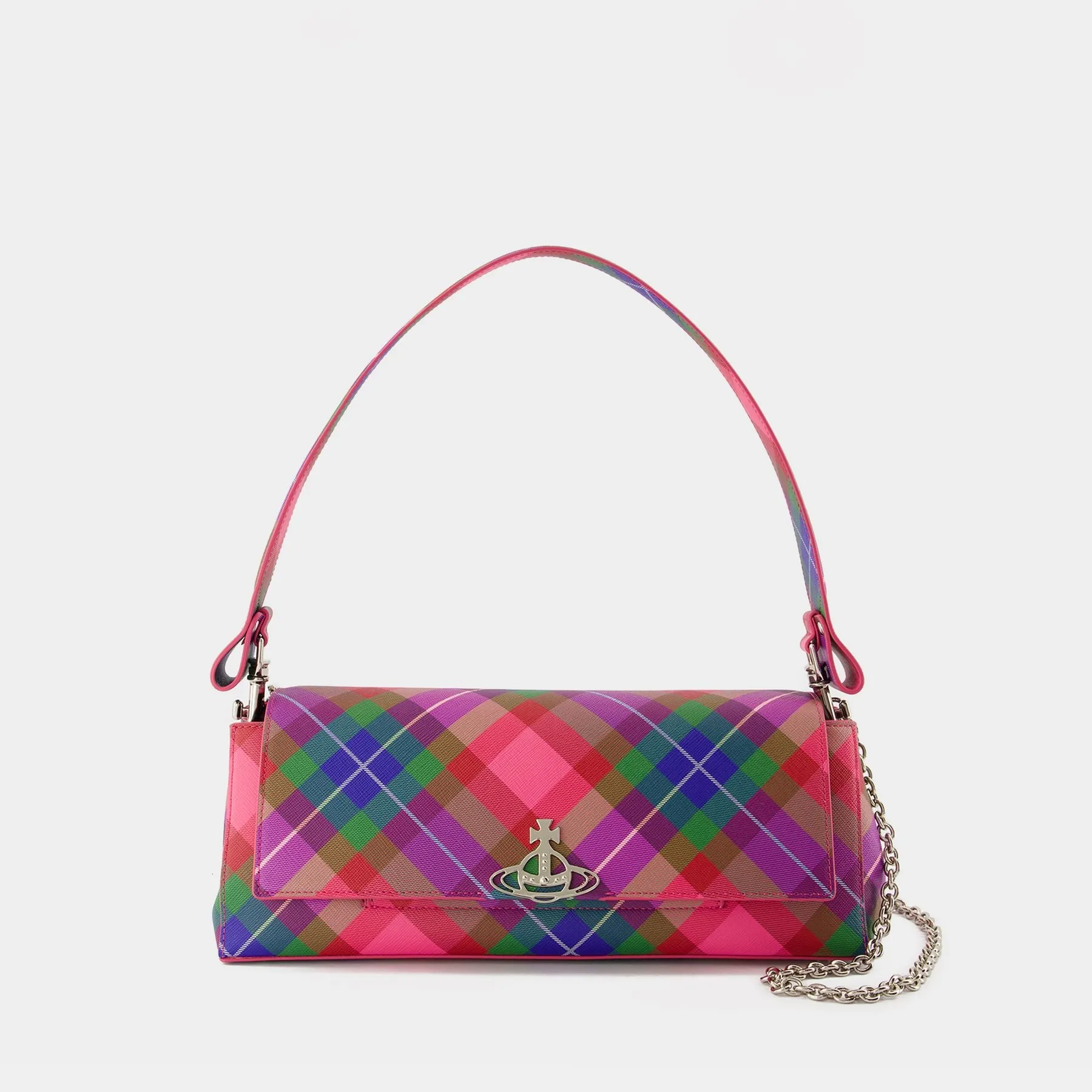 Vivienne Westwood  Hazel Large Handbag - Vivienne Westwood - Synthetic - Multicolor