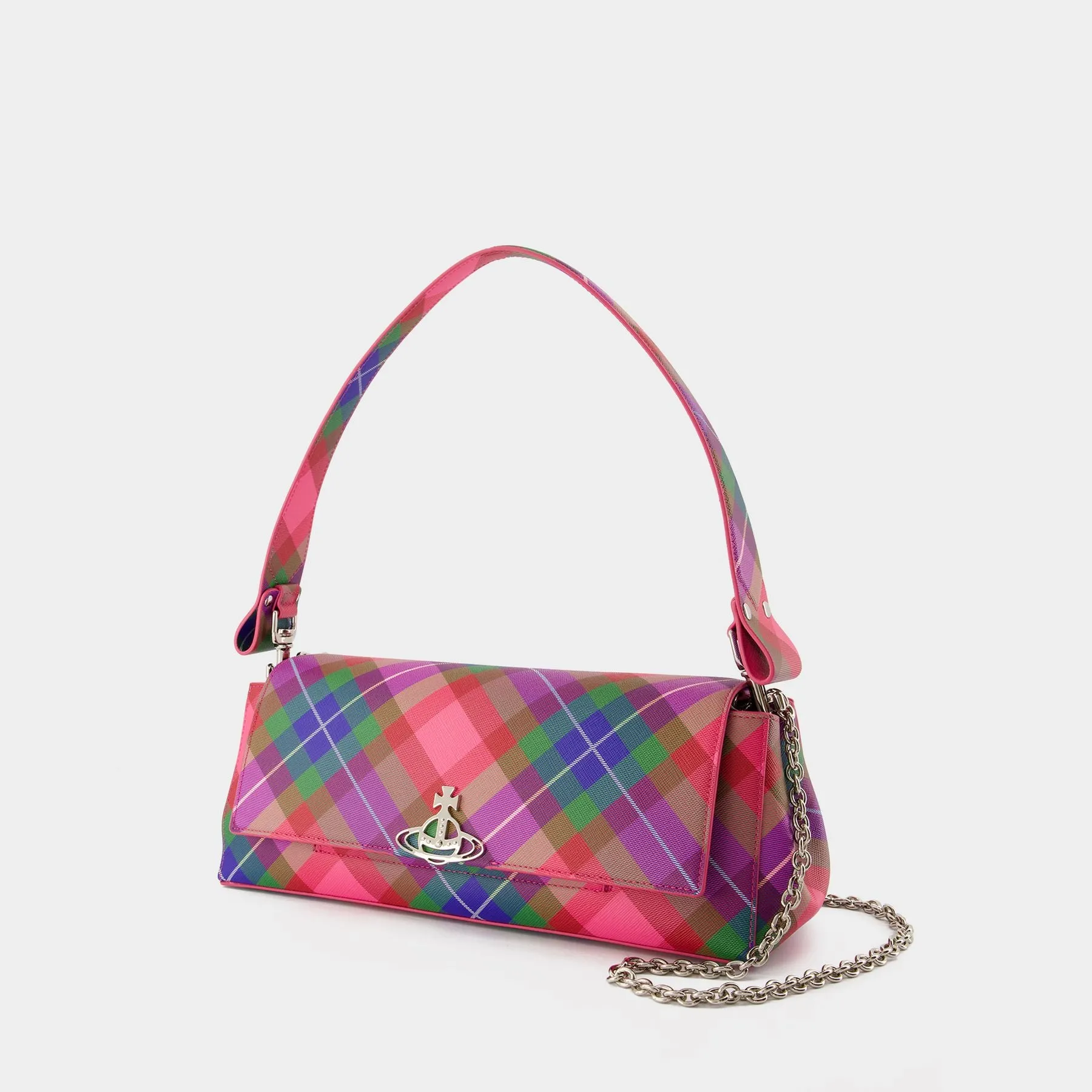 Vivienne Westwood  Hazel Large Handbag - Vivienne Westwood - Synthetic - Multicolor