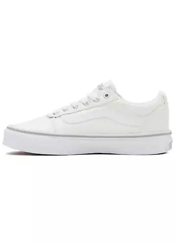 White Spring Glitter Girls Ward Trainers by Vans | Look Again