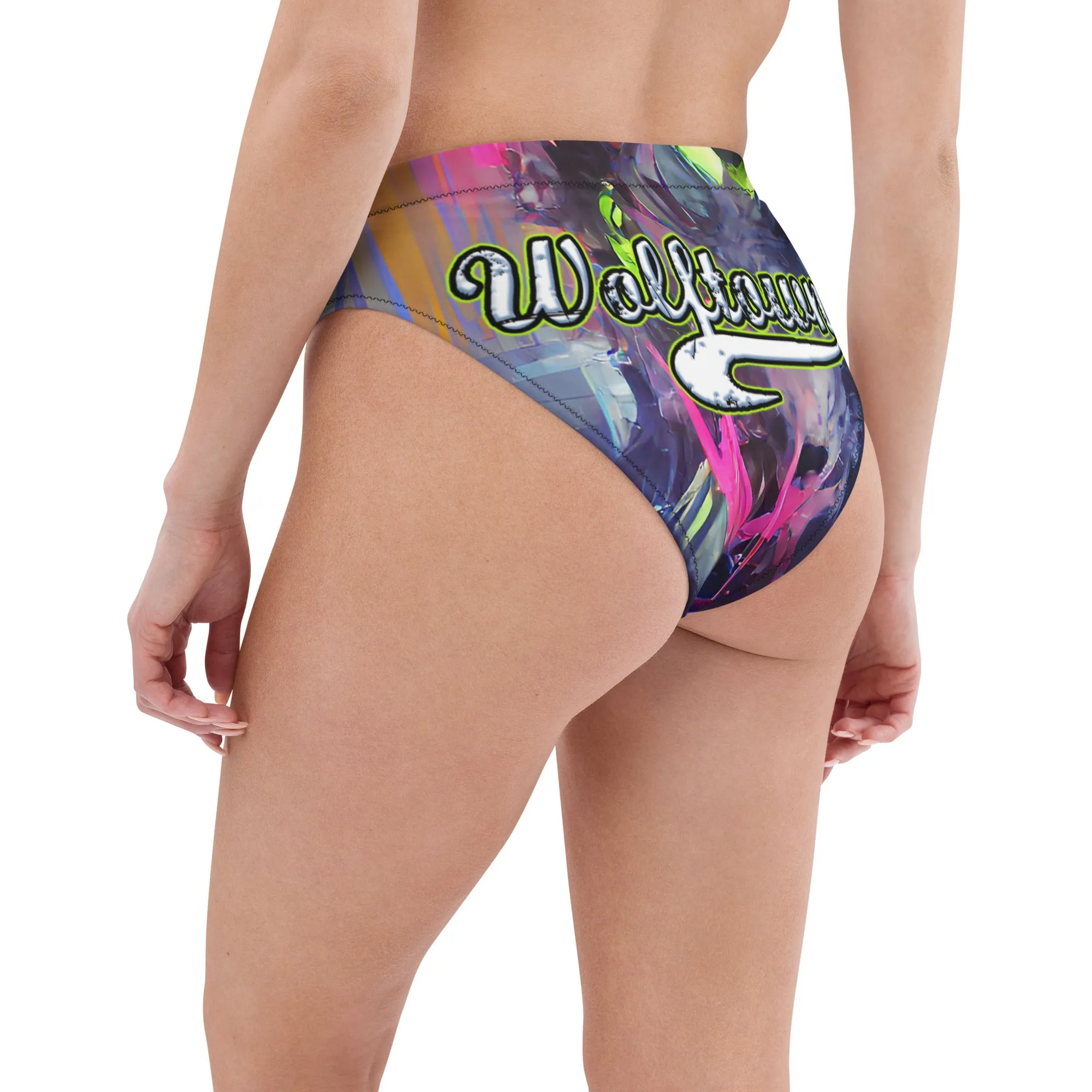 WOLFTOWN 'ANXIETY' (High-Waisted Bikini Bottom)