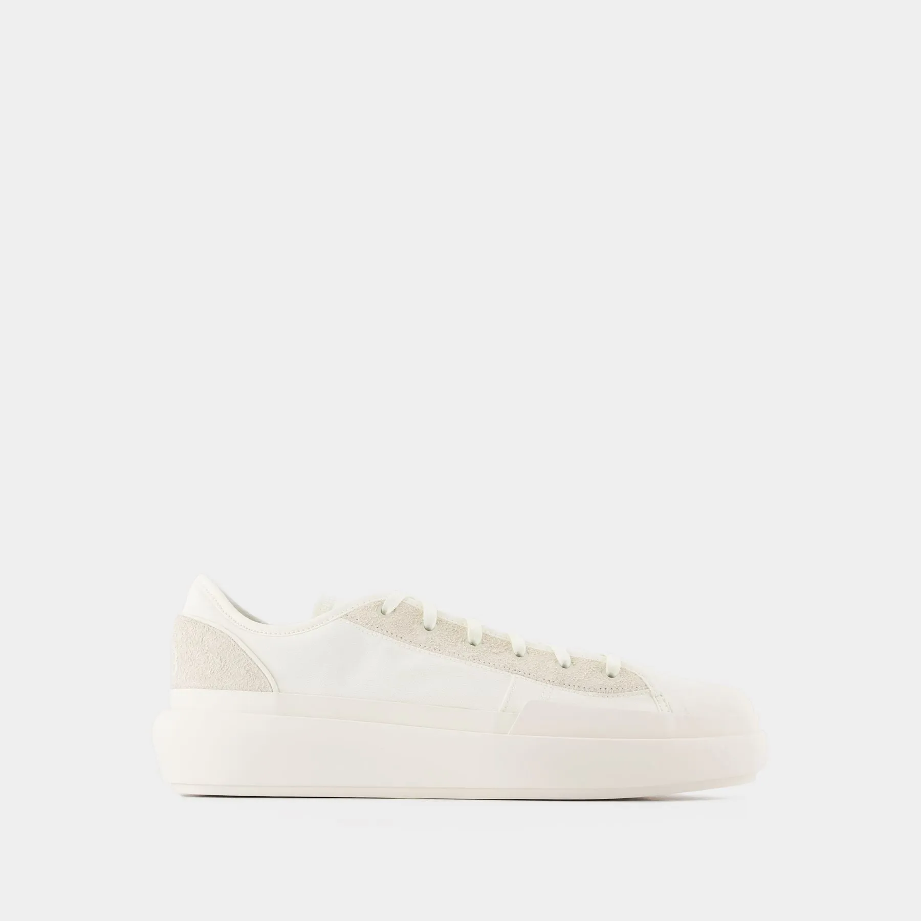 Y-3  Ajatu Court Low Sneakers - Y-3 - Off-White - Leather