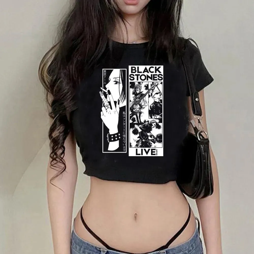 Y2K Sleeveless Crop Top