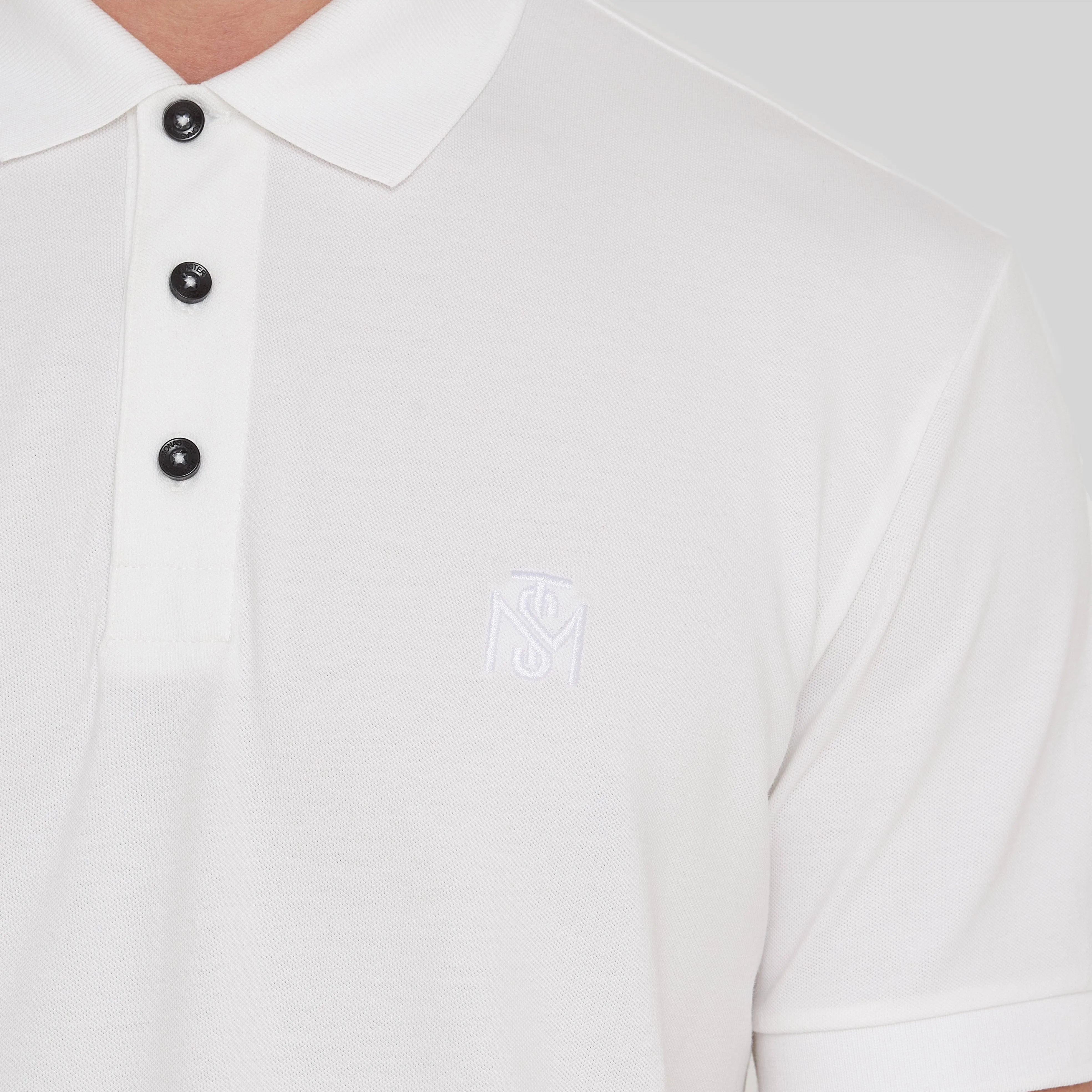 ZAID WHITE POLO